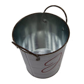 Small Metal Bucket  Joy - word printed -SB19092
